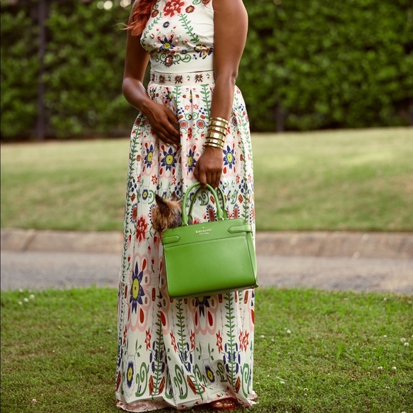 Two Piece High waist Maxi Skirt Set - Picture 3 of 3